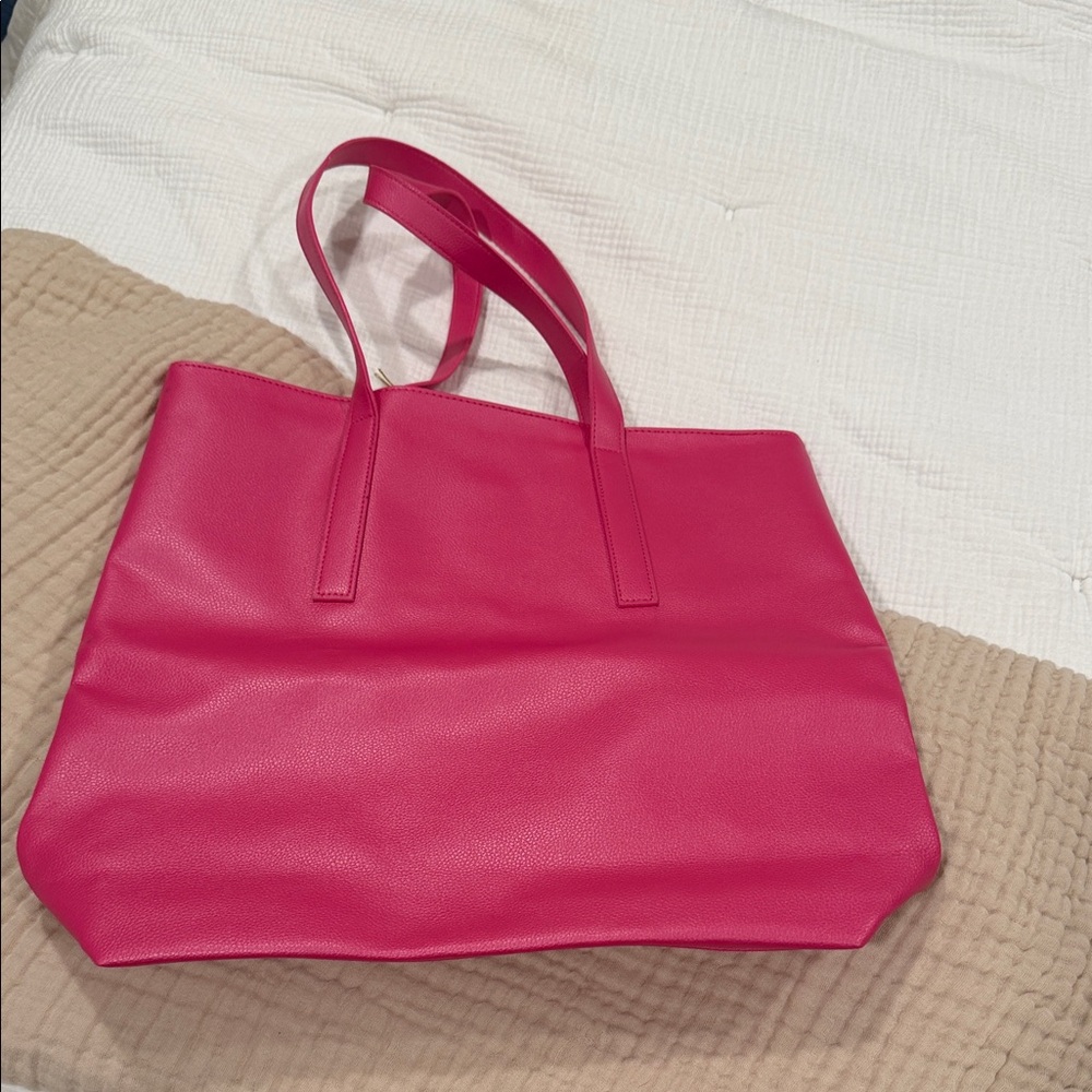 Juicy Couture Vibrant Pink Studded Tote - Picture 2 of 4